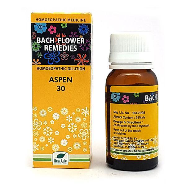 Netmeds | New Life Bach Flower Remedies Aspen 30 Liquid 30 ml