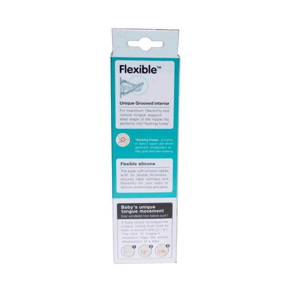 Pigeon Flexible 9+ Months PP Feeding Bottle - Blue 240 ml - Feeding & Nursing
