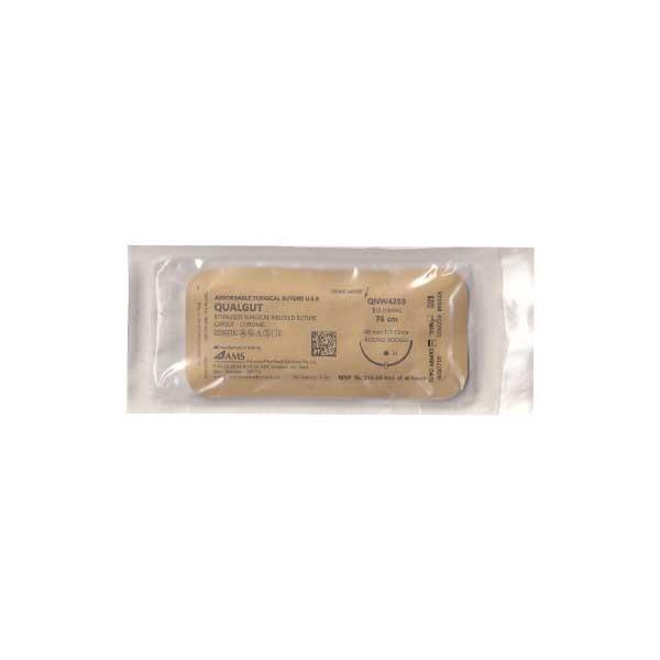 AMS Qualgut Absorbable Surgical Suture USP (QNW4259) (76cm) 1's - Sutures