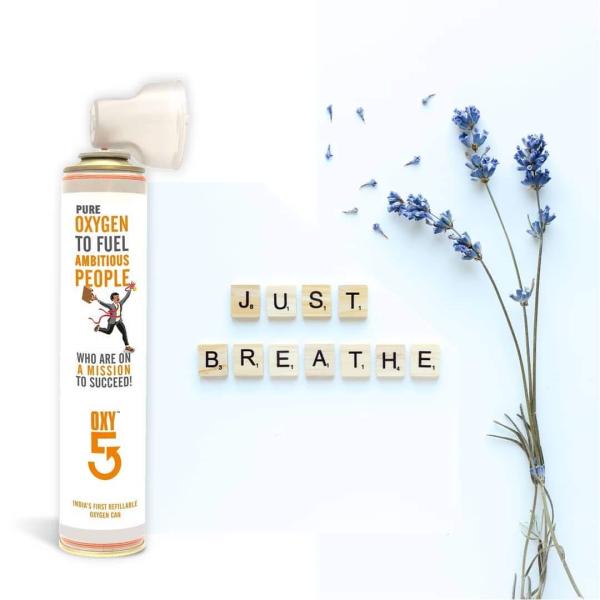 Oxy5 Refillable Portable Oxygen Can 5 Litre - Oxygen Cylinder