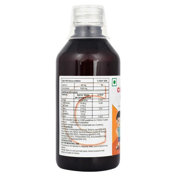 CELIN KID LEMON ORANGE FLAVOUR Syrup 200ml - Supplements-Vam