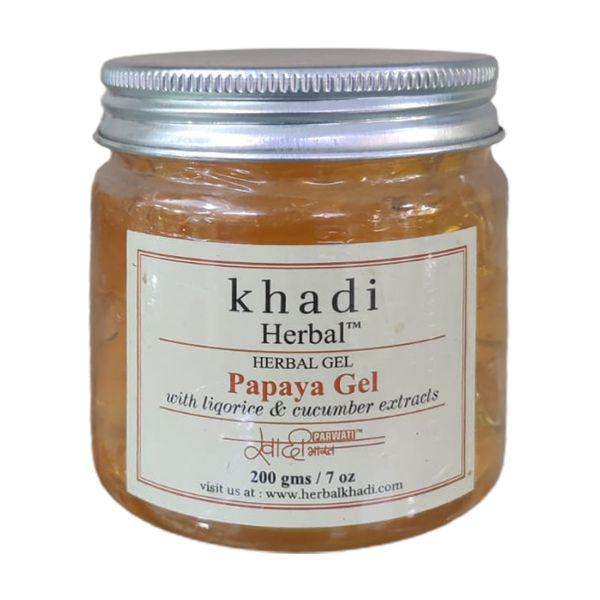 Khadi Herbal Facial Gel - Papaya 200 gm