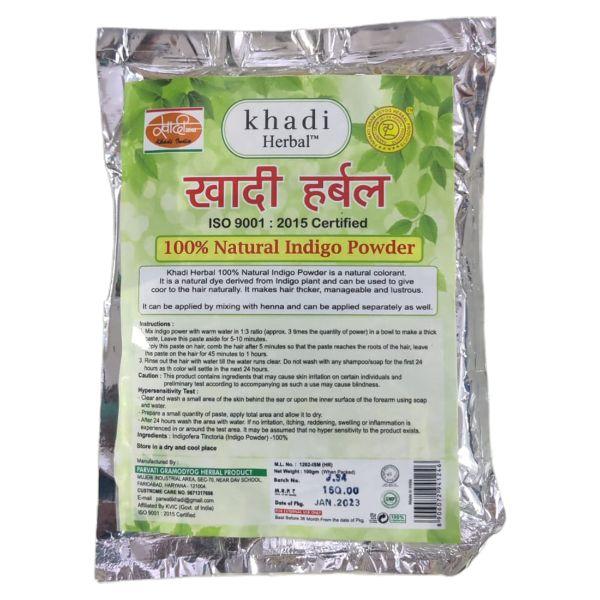 Khadi Herbal Natural Indigo Powder 100 gm - Henna