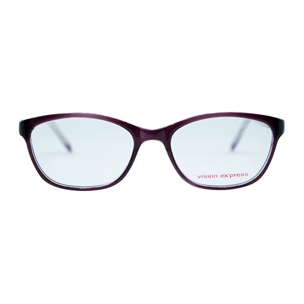Vision Express 49028 AF (including UV blue lens) - Dark Purple - Women Eyeglasses