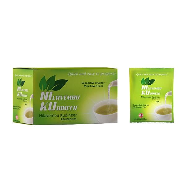 Netmeds | Dr. JRK's Nilavembu Kudineer Churanam (Pack of 10 x 5 gm)