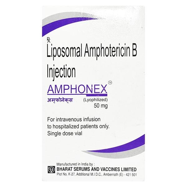 Amphonex 50 mg Injection 1'S - Fungal Infections-Anf