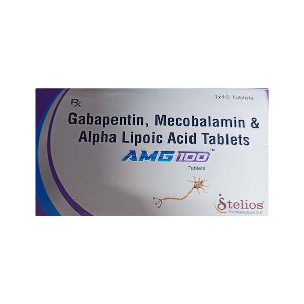 AMG 100 Tablet 10's - Neuropathic Pain-Dru