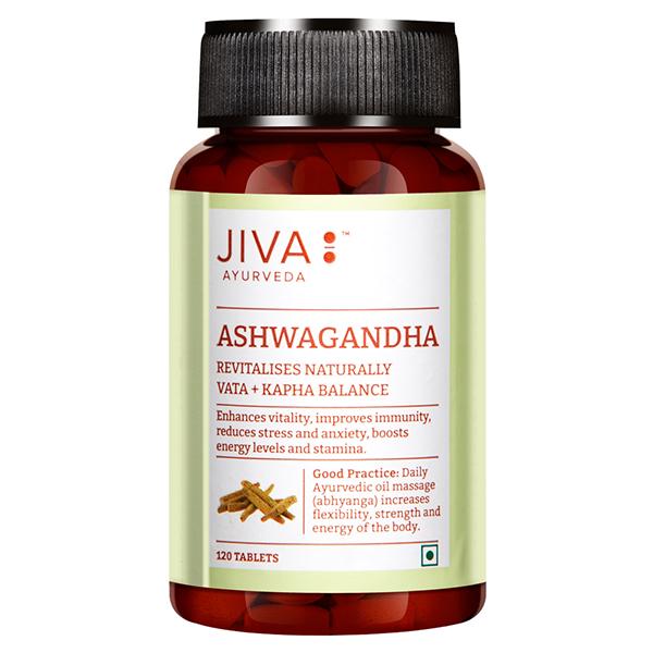 Netmeds | Jiva Ayurveda Ashwagandha Tablets 120's