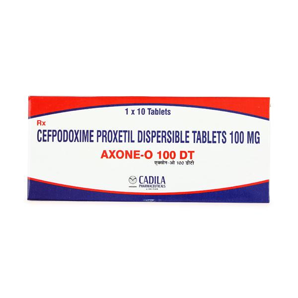 AXONE O DT 100mg Tablet 10's - Bacterial Infections-Cep