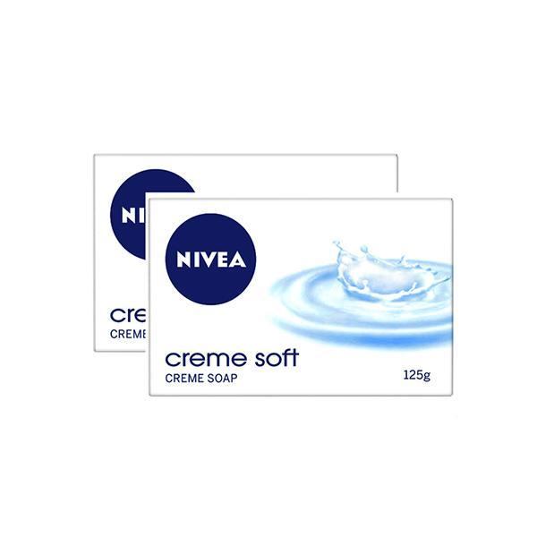 Nivea Creme Soft Soap (Pack of 2 x 125 gm) - Soaps