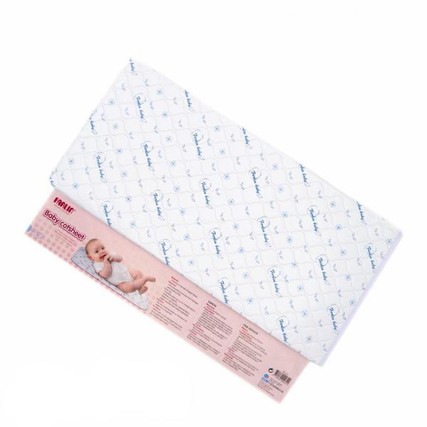 Farlin Baby CotSheet - Blue 1's - Baby Bedding
