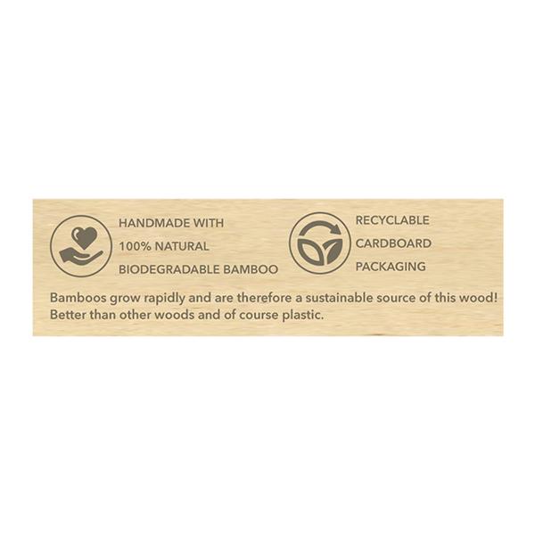 Dr.Morepen Organic Bamboo Adult Brown Toothbrush - Soft 1's - Toothbrushes