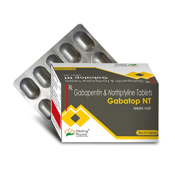 GABATOP NT Tablet 10's - Neuropathic Pain-Dru