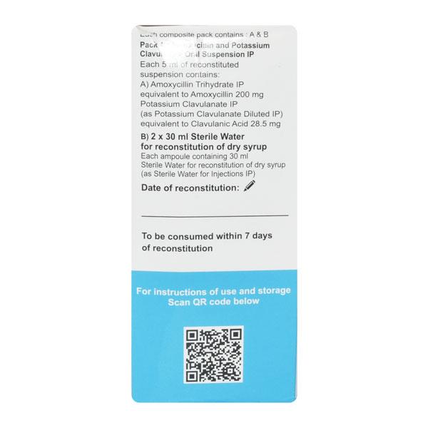 BACTOCLAV Dry Syrup 60ml - Bacterial Infections-Pen