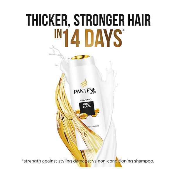 Pantene Pro-V Advanced Hair Fall Solution+ Shampoo - Long Black 340 ml - Shampoos