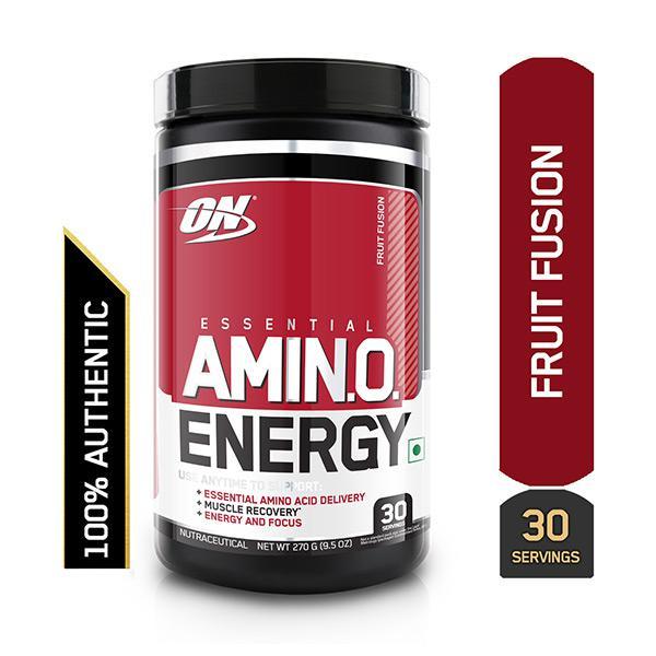 Netmeds | Optimum Nutrition (ON) Amino Energy Fruit Fusion 30 Servings 270 gm