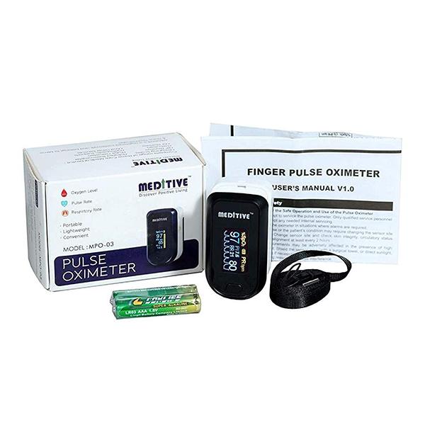 Meditive Fingertip Pulse Oximeter (MPE01) 1's - Respiratory Care Devices