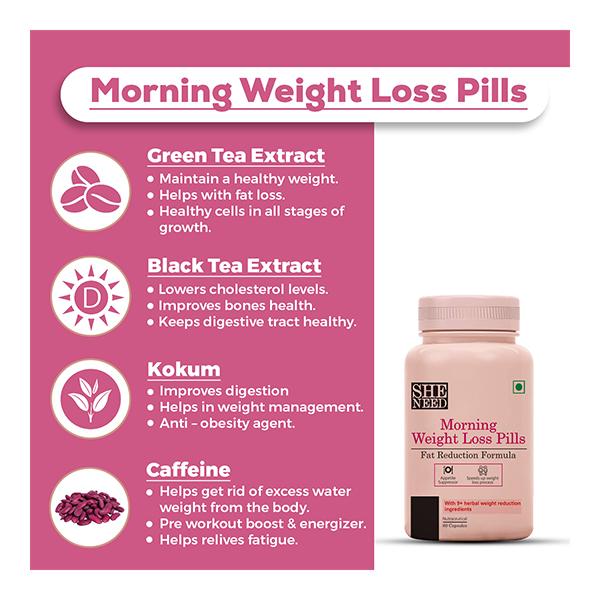 She Need Morning Weight Loss Pills Capsule 60's - Weight Loss
