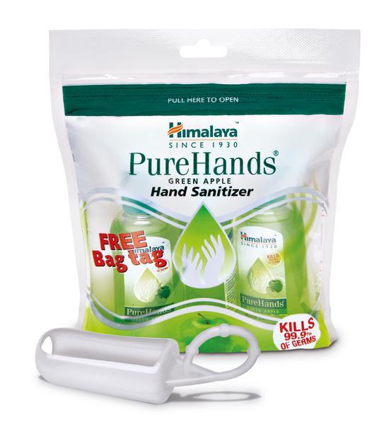 Netmeds | Himalaya PureHands Hand Sanitizer - Green Apple (Pack of 3 x 30 ml)
