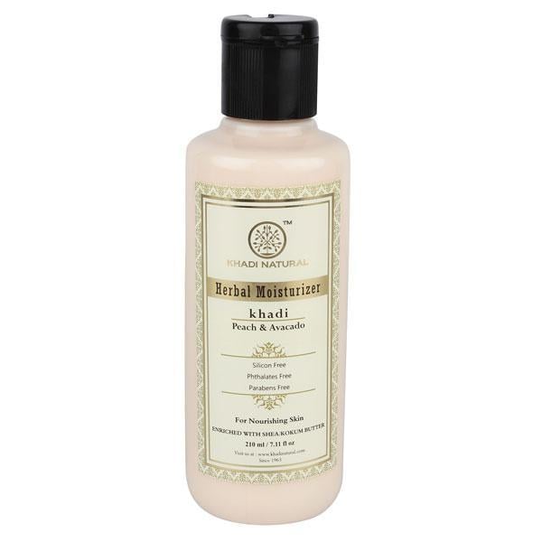 Khadi Natural Herbal Moisturizer - Peach & Avacado 210 ml - Body Butter