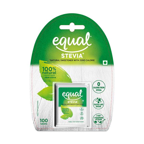Equal Stevia Natural Sweetener Tablet 100's - Sweeteners