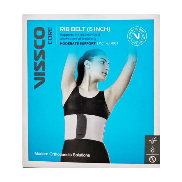 Netmeds | Vissco Core Rib Belt (0801) (6 Inch) (STD)
