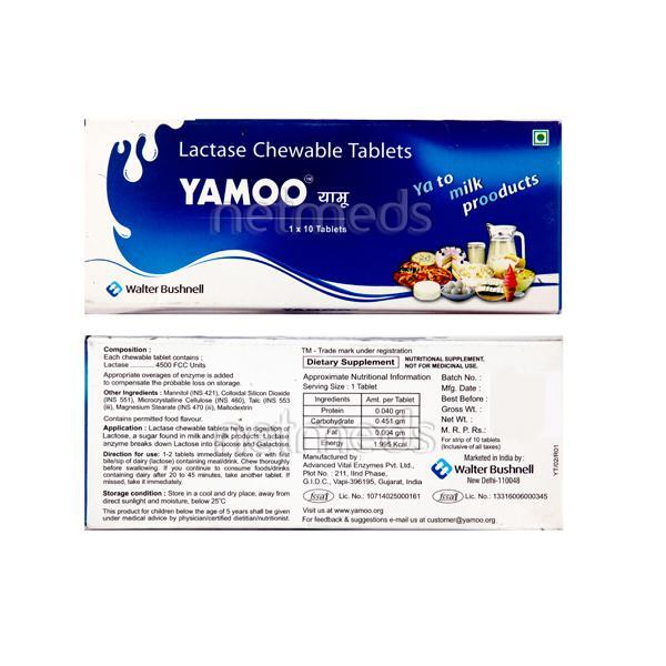 Yamoo Chewable Tablet 10'S - Supplements-Sup