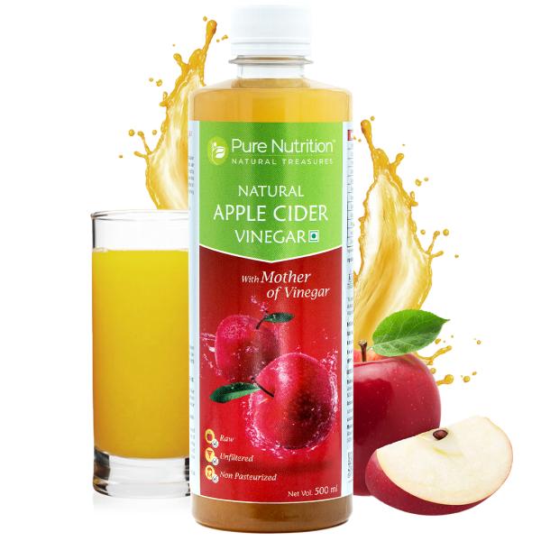 Netmeds | Pure Nutrition Natural Apple Cider Vinegar 500 ml