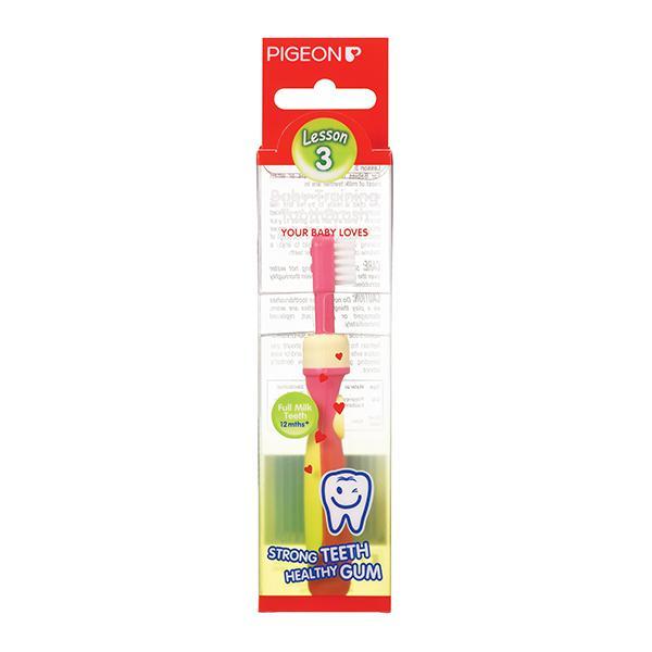 Netmeds | Pigeon Training Toothbrush L-3 - Pink
