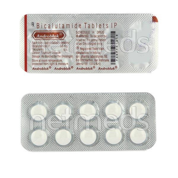 Androblok 50mg Tablet 10'S - Cancer Oncology-Hor