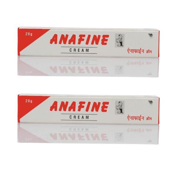Fine Morning Pharma Anafine Cream (Pack of 2 x 20 gm) - Speciality Medicines