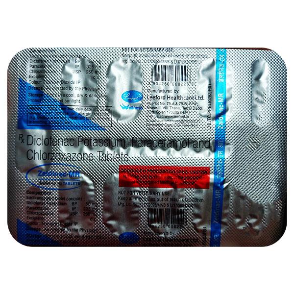 Zeldinac MR Tablet 10'S - Pain relief-Nsa