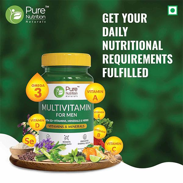 Pure Nutrition Multivitamin Tablets- Men 30's - Multi-Vitamins