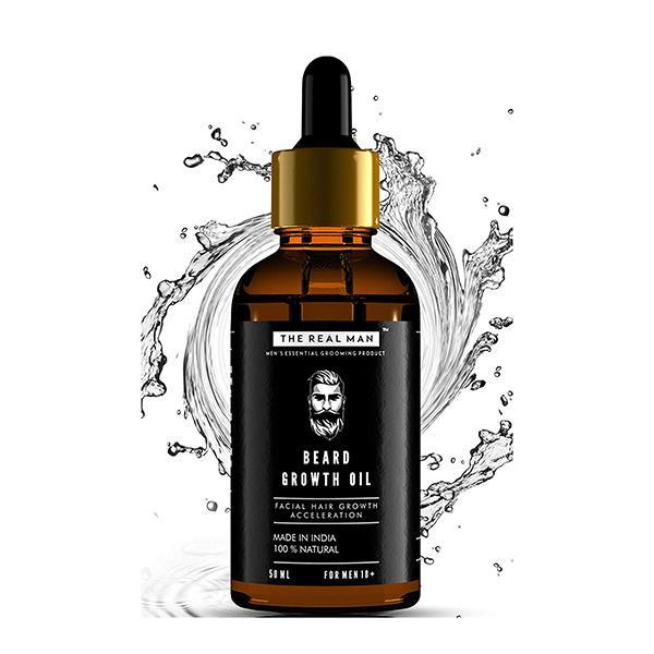 The Real Man Beard Growth Oil 50 ml - Beard Oil