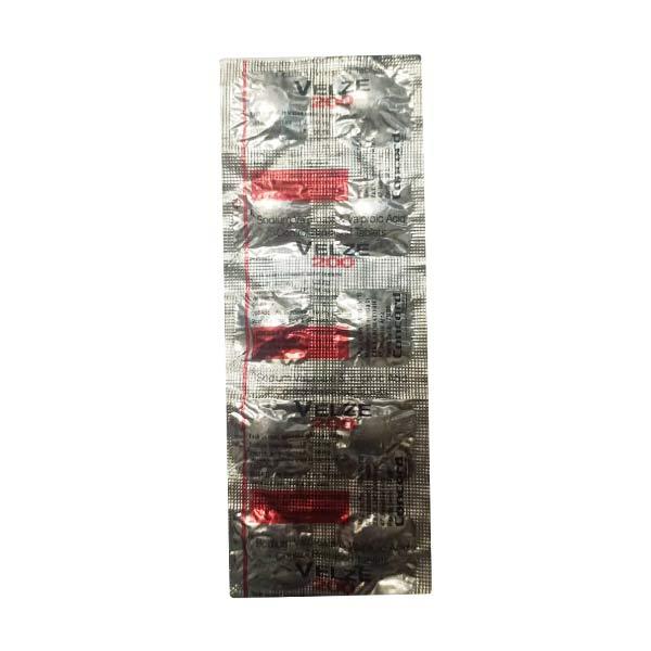 VELZE 200mg Tablet 10's - Epilepsy/Convulsion-Ant