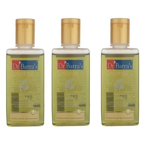 Netmeds | Dr Batra's Hair Oil - Jojoba (Pack of 3 x 100 ml)