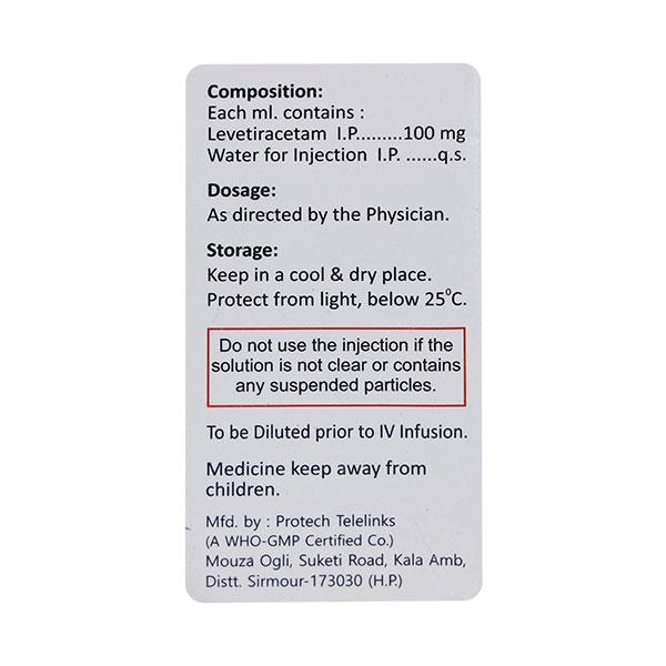 LEVIALFA Injection 5ml - Epilepsy/Convulsion-Ant