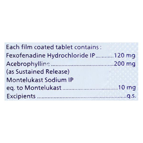 FEXOZIDE AM Tablet 10's - Asthma/COPD-Ast