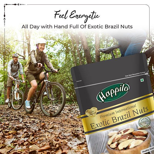 Happilo Premium International Exotic Brazil Nuts 150 gm - Vital Health