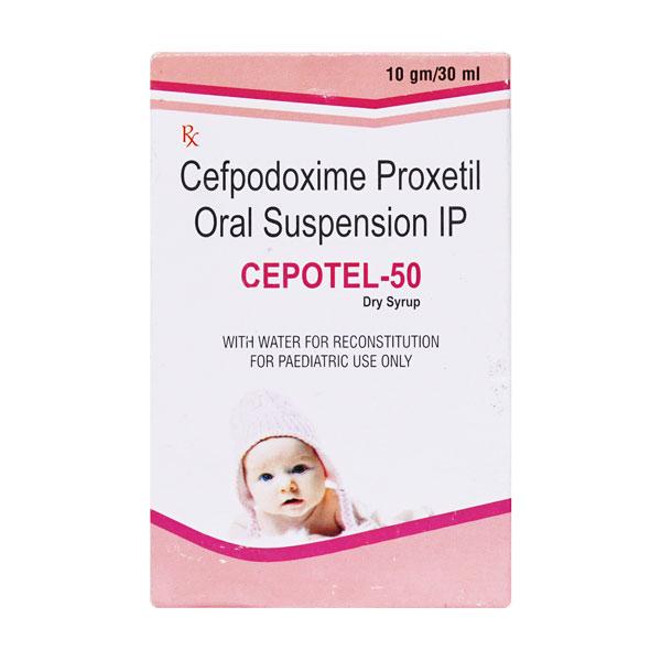 CEPOTEL 50 Oral Suspension 30ml - Bacterial Infections-Cep