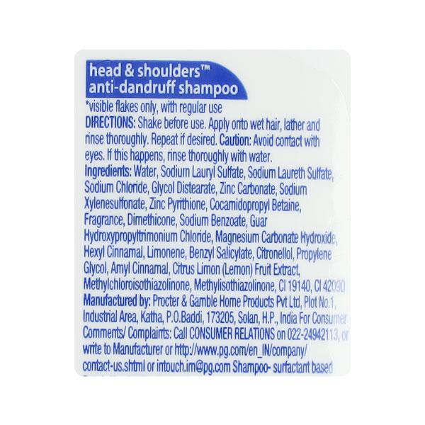 Head & Shoulders Anti-Dandruff Shampoo - Lemon Fresh 72 ml - Shampoos