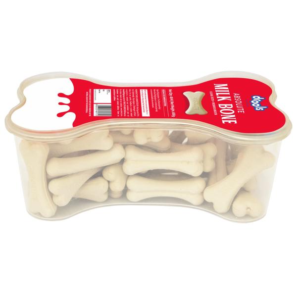 Netmeds | Drools Absolute Milk Bone Jar, Dog Treats - NEW 40's