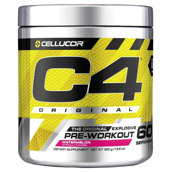 Cellucor C4 Original Pre Workout Powder - Watermelon (60 Servings) 390 gm - Workout Essentials