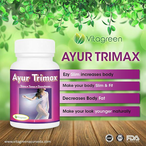 VitaGreen Ayur Trimax Capsules 30's - Herbal Dietary Supplement