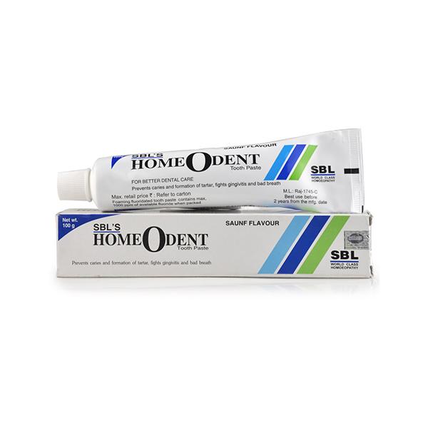 Netmeds | SBL Homeodent Toothpaste - Saunf 100 gm