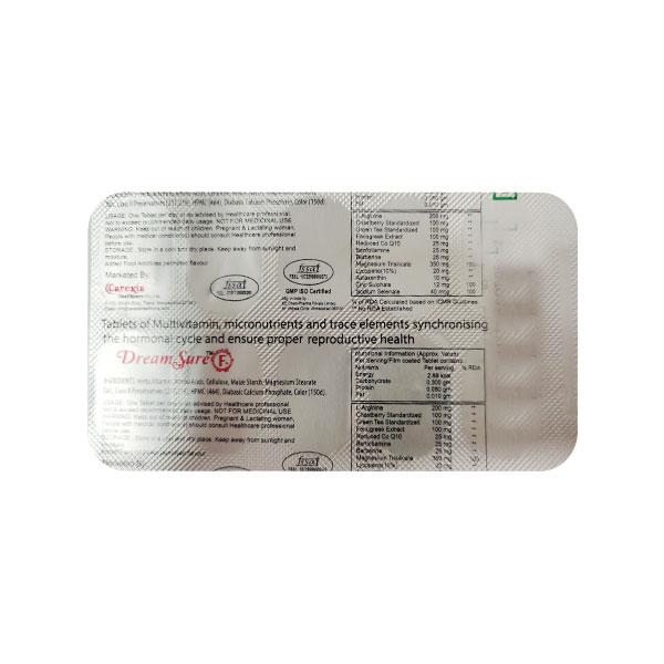 DREAMSURE F Tablet 10's - Supplements-Vam