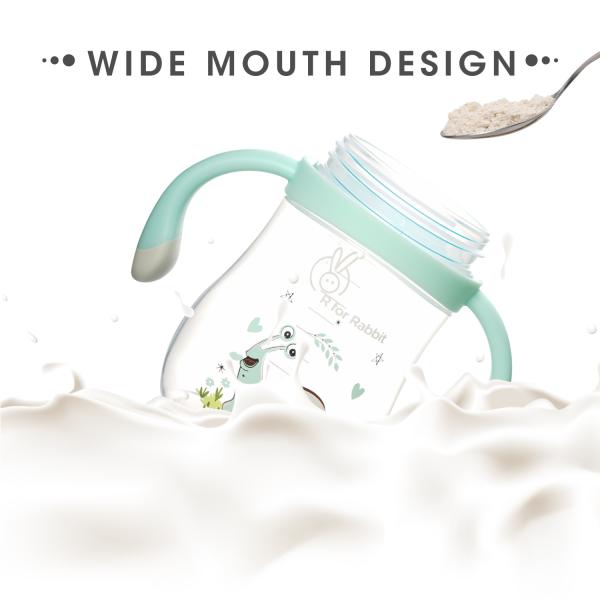 R for Rabbit Snoozy Baby Spout Sippy Cup 240 ml - Green - Feeding & Nursing