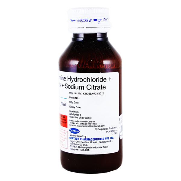 Sinarest Plus Syrup 60ml - Cough And Cold-Cou