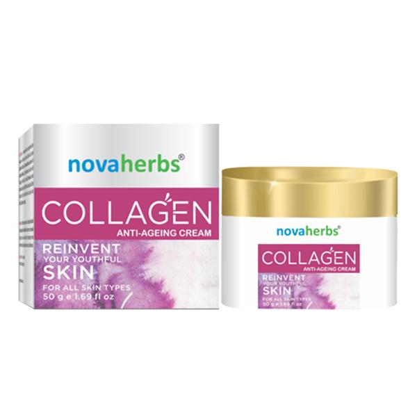 Novaherbs Collagen Anti-Ageing Cream 50 gm - Lotions & Creams
