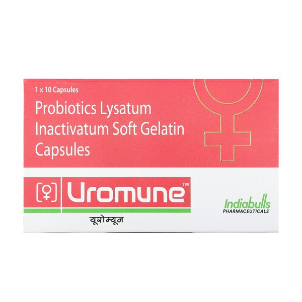 Uromune Capsule 10'S - Gastro Intestinal Motility Disorders-GIT